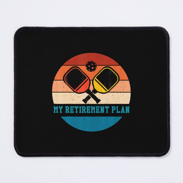 Item preview, My Retirement Plan Pickleball Funny Pickle Ball Paddle Joke designed and sold by PatriciaKelsey.
