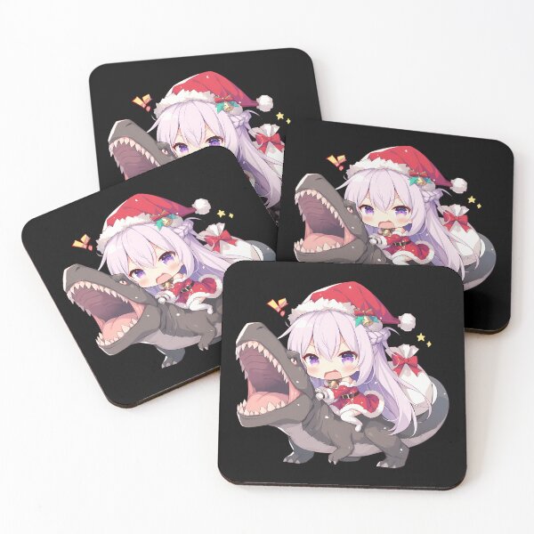 Item preview, Belfast Santa Dinosaur Adventure Azur Lane Anime designed and sold by HumbertoValveno.