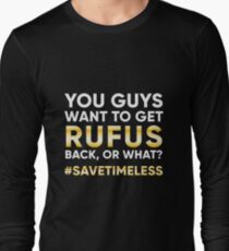 #SaveTimeless Long Sleeve T-Shirt