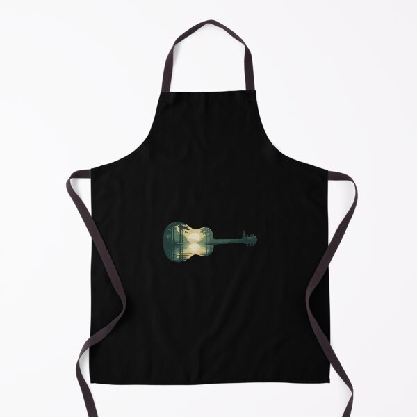 Item preview, Guitar Moonlight Nature Lake Shadow Love Guitar Musician designed and sold by CultureSpec.