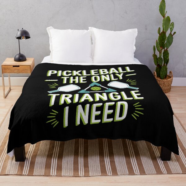Item preview, Pickleball The Only Triangle I Need designed and sold by PatriciaKelsey.