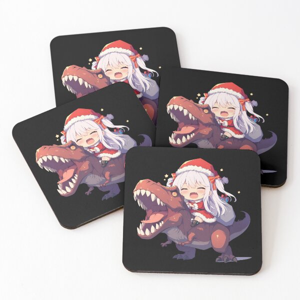 Item preview, Enterprise Santa Dinosaur Adventure Azur Lane Anime designed and sold by HumbertoValveno.