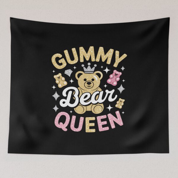 Item preview, Gummy Bear Queen Candy Lovers Girls Kids designed and sold by CultureSpec.