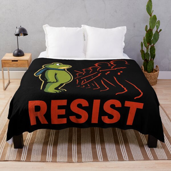 Item preview, Vintage Portland 2025 Resist Portland Frog Protest Men Women designed and sold by LindaRuby1.