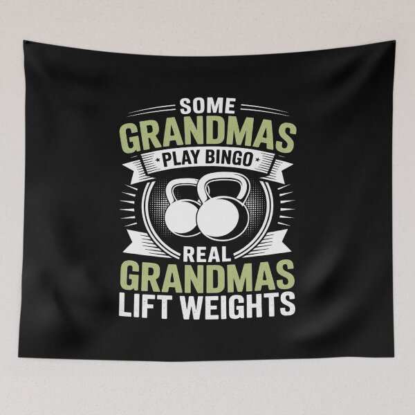 Item preview, Gym Grandma Weightlifting designed and sold by CultureSpec.