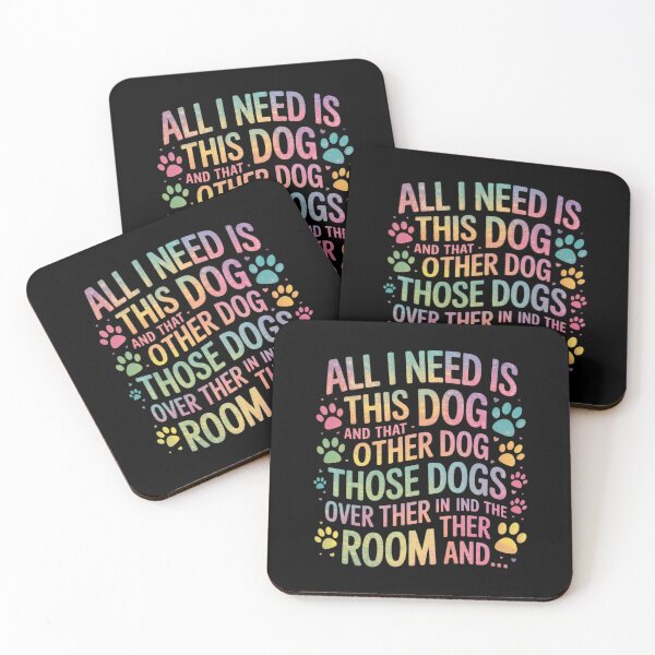 Item preview, All I Need Is This Dog And That Other Dogs Dog Lover Men Women Girls Kids  designed and sold by RsFilsingerArt.