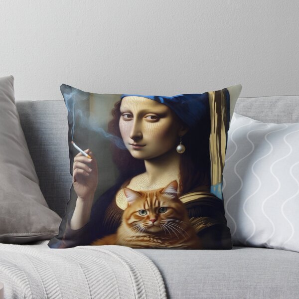 Item preview, Renaissance Mood: Cat & Cigarette designed and sold by Nomuradi.