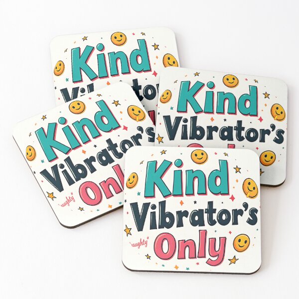 Item preview, Kind Vibrator's Only haha designed and sold by Huskyyy Designs.