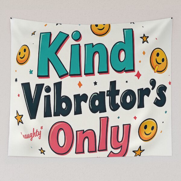 Item preview, Kind Vibrator's Only haha designed and sold by Huskyyy Designs.
