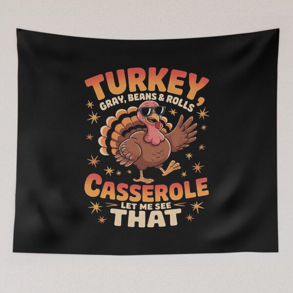 Item preview, Turkey Gravy Beans And Rolls Casserole Funny Thanksgiving 5  designed and sold by VerseFarm.