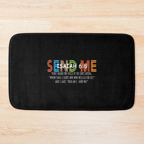 Item preview, Send Me Jesus Bible Verse Christian Apparel Religious Faith designed and sold by EricaMaude1.