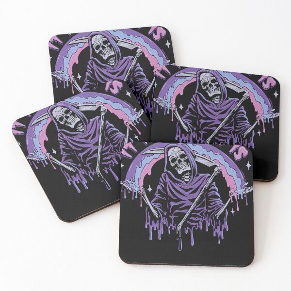 Item preview, Death--It-Is-What-It-Is--Pastel-Goth-Grim-Reaper-Drip designed and sold by BirgitaJanben.