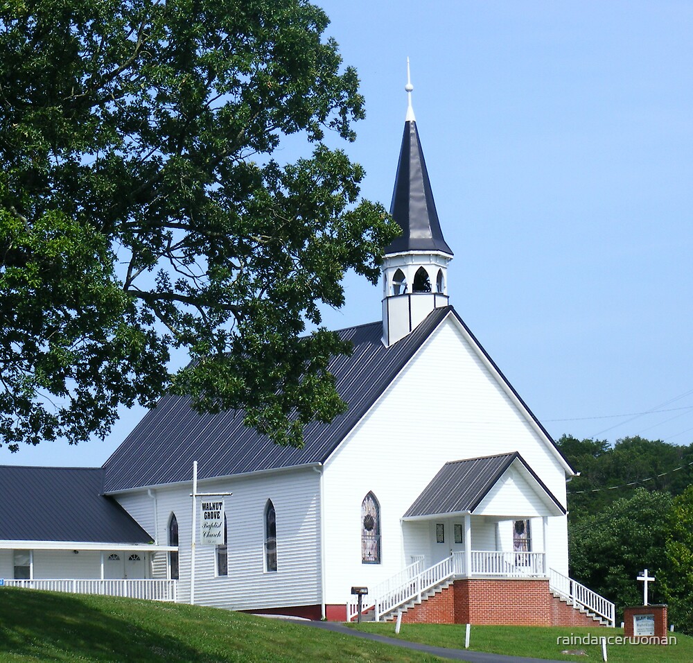"Walnut Grove Baptist Church" by raindancerwoman Redbubble