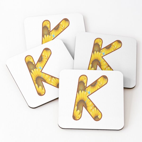 Item preview, Letters, flowers,K designed and sold by Sujinthaiart.