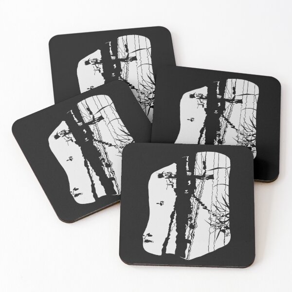 Item preview, Reflection of electric poles in water designed and sold by Craft147.