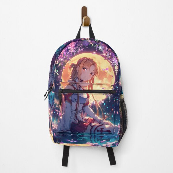 Item preview, Asuna Sword Art Online Anime Girl Wisteria Moon Blossom Glow Serenity designed and sold by HumbertoValveno.