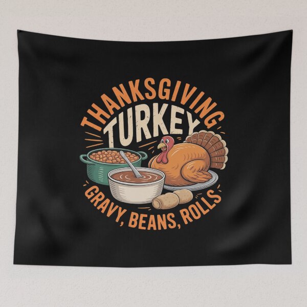 Item preview, Turkey Gravy Beans And Rolls Casserole Funny Thanksgiving 1  designed and sold by VerseFarm.