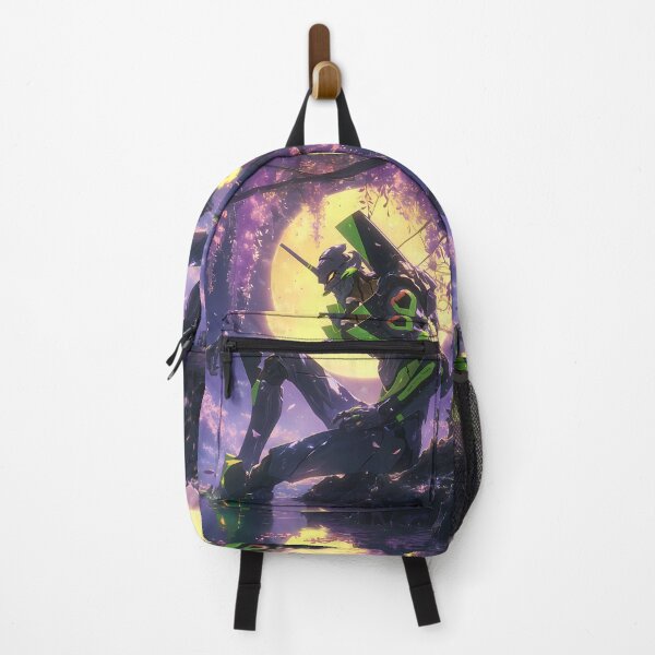 Item preview, Evangelion Unit 01 Neon Genesis Evangelion Wisteria Moonlit SciFi Night Power designed and sold by HumbertoValveno.