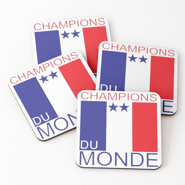 Item preview, World Champions - France - 2 stars designed and sold by Marie-Armelle Borel.