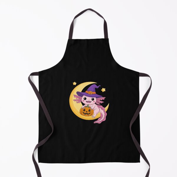 Item preview, Halloween Axolotl Pumpkin Moon Outfit for Cute Spooky Fans designed and sold by CultureSpec.
