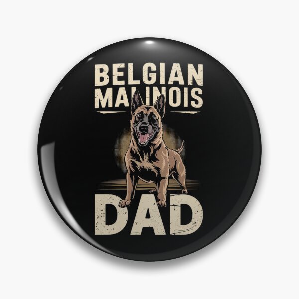 Item preview, Animal Dog Lover Fathers Day Pet Dad Belgian Malinois  designed and sold by RsFilsingerArt.