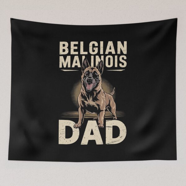 Item preview, Animal Dog Lover Fathers Day Pet Dad Belgian Malinois  designed and sold by RsFilsingerArt.