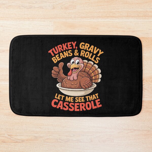 Item preview, Turkey Gravy Beans And Rolls Funny Autumn Thanksgiving 01  designed and sold by VerseFarm.