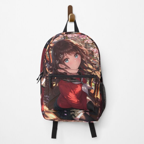 Item preview, Maki Harukawa Sakura Blossom Danganronpa Anime Girl Waifu Quiet Japanese Spring Mood designed and sold by HumbertoValveno.