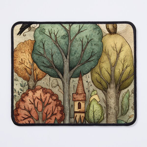 Item preview, Whimsical Fantasy Doodle designed and sold by bapupa.