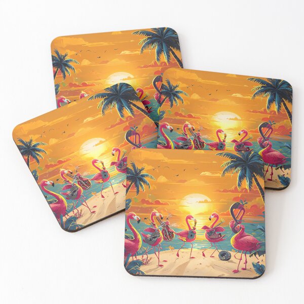 Item preview, Flamingo Fiesta designed and sold by ONYX Pixee.