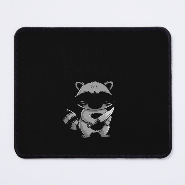Item preview, i Require Snacks Raccoon  designed and sold by khorbiasieno.