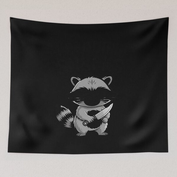 Item preview, i Require Snacks Raccoon  designed and sold by khorbiasieno.