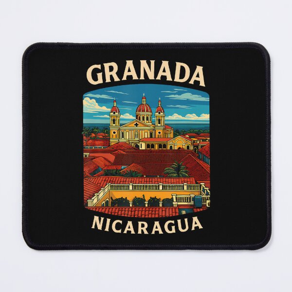 Item preview, Granada Nicaragua Colonial Cathedral Travel Souvenir Art designed and sold by KristinTara.