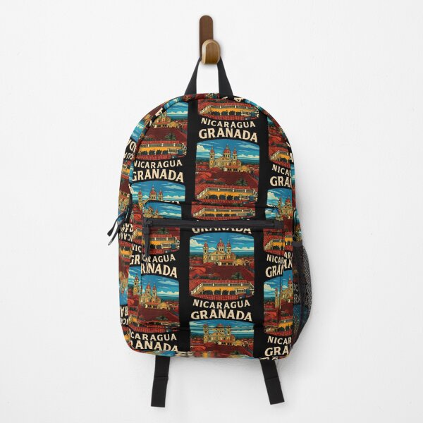 Item preview, Granada Nicaragua Colonial Cathedral Travel Souvenir Art designed and sold by KristinTara.