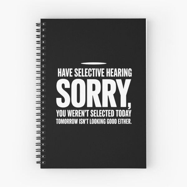Item preview, I Have Selective Hearing, You Weren't Selected Short  designed and sold by milanforbes.