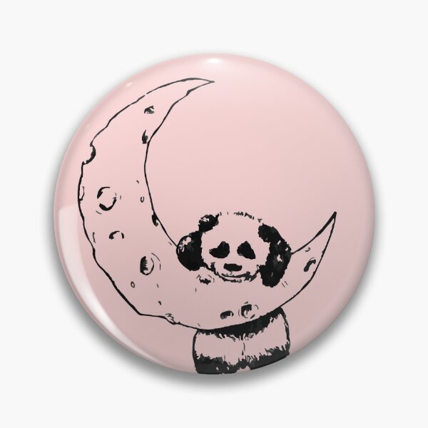 Item preview, Cute Panda on Crescent Moon designed and sold by bENBOUA.