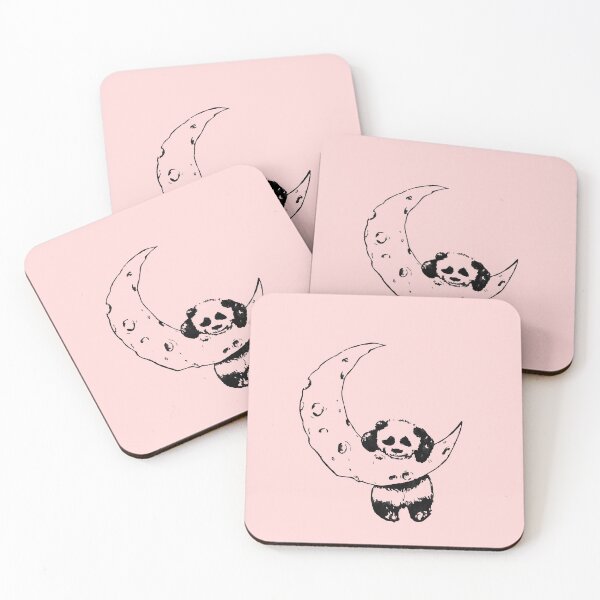 Item preview, Cute Panda on Crescent Moon designed and sold by bENBOUA.