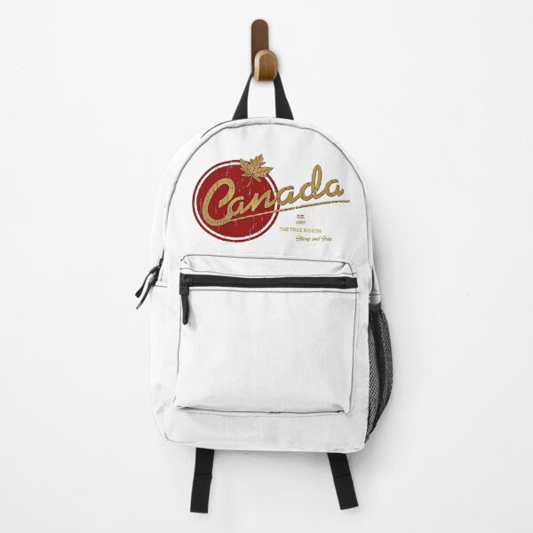 Item preview, Vintage Canada Est. 1867 – True North Strong and Free Distressed Logo - White edition designed and sold by Miss Cutie Designs.