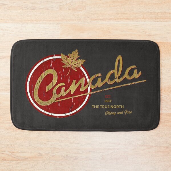Item preview, Vintage Canada Est. 1867 – True North Strong and Free Distressed Logo - Black edition designed and sold by Miss Cutie Designs.