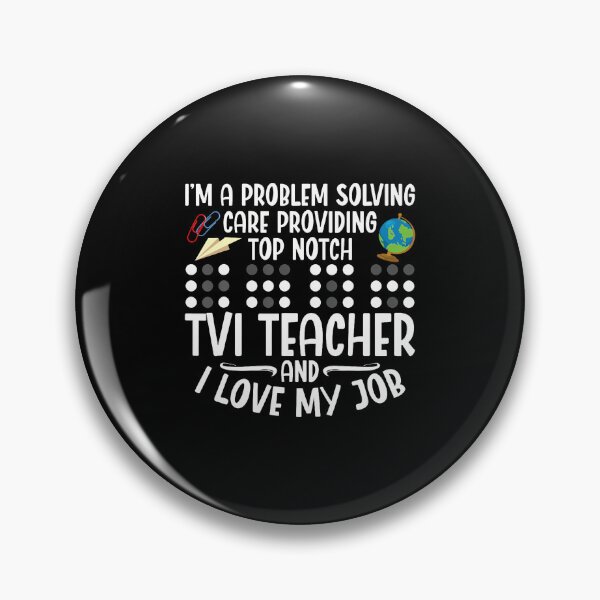 Item preview, Braille Teacher Team Top Notch Visually Impaired Teacher designed and sold by PatriciaKelsey.