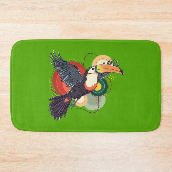 Item preview, Tropical Toucan Illustration – Vibrant Exotic Bird Art | Jungle Wildlife Design designed and sold by Cosmodoody.