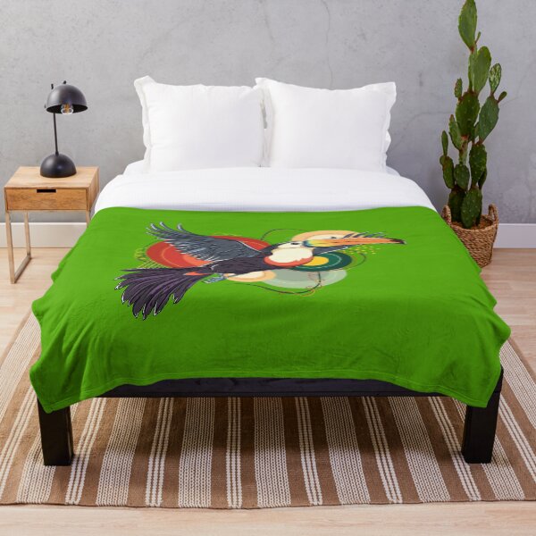 Aperçu de l'œuvre Illustration de toucan tropical – Art vibrant d'oiseau exotique | Design de faune de la jungle créée et vendue par Cosmodoody.