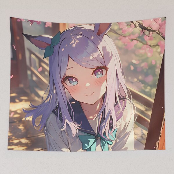 Item preview, Mejiro McQueen Sakura Uma Musume Pretty Derby Anime Girl Waifu Gentle Spring Glow designed and sold by HumbertoValveno.