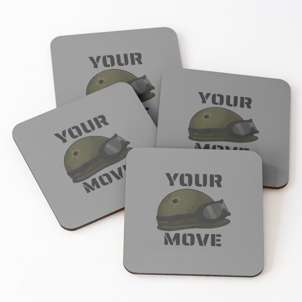 Item preview, BF6 Inspired Ballistic Taunt 'Your Move' Decal designed and sold by Sellcooldesigns.
