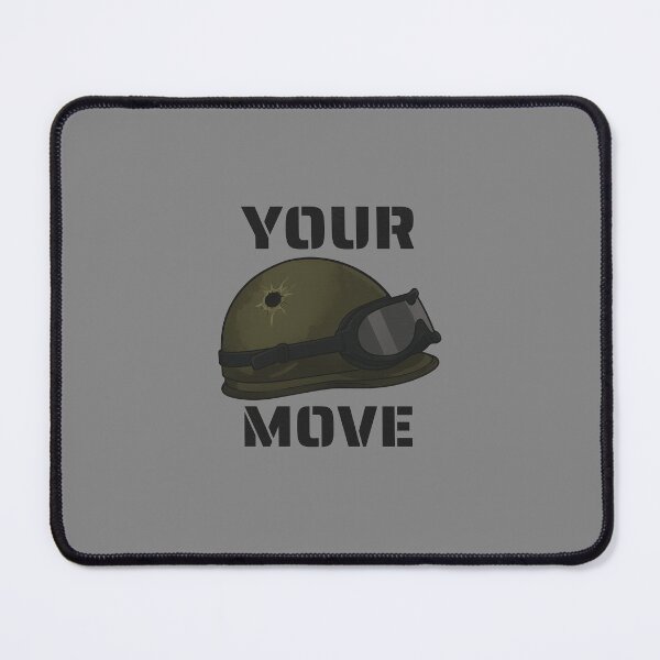 Item preview, BF6 Inspired Ballistic Taunt 'Your Move' Decal designed and sold by Sellcooldesigns.
