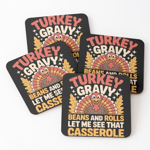 Item preview, Turkey Gravy Beans and Rolls Funny Autumn Thanksgiving 6  designed and sold by KotexTemu.