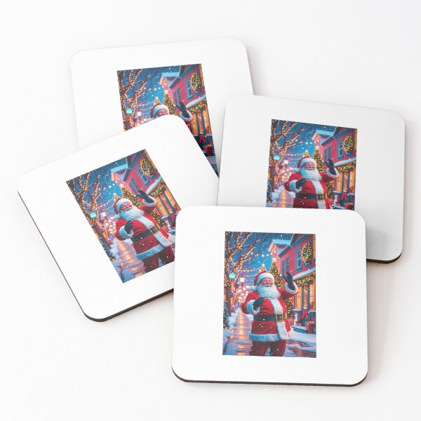 Item preview, Jolly Santa Claus Christmas Art designed and sold by OMNOUVEAU.