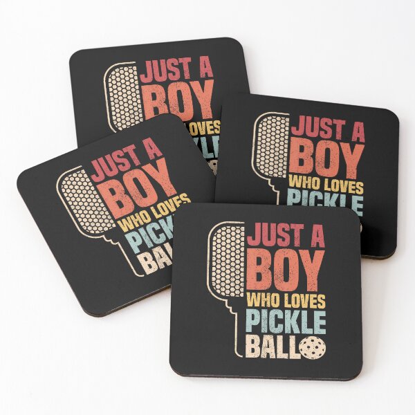 Item preview, Vintage Just A Boy Who Loves Pickleball Boys Kids Pickleball designed and sold by LavetaCatherine.