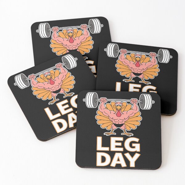 Item preview, Funny Leg Day Thanksgiving Turkey Deadlifting Deadlift designed and sold by AvagondaMind.