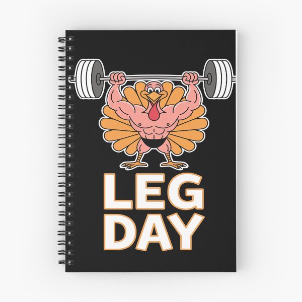 Item preview, Funny Leg Day Thanksgiving Turkey Deadlifting Deadlift designed and sold by AvagondaMind.